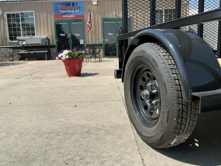 New 2027 Big Tex 30SA-5x8R1A-4PBK Utility Trailer