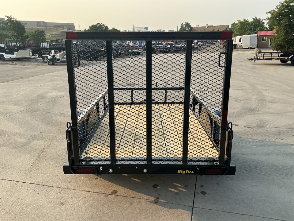 New 2027 Big Tex 30SA-5x8R1A-4PBK Utility Trailer