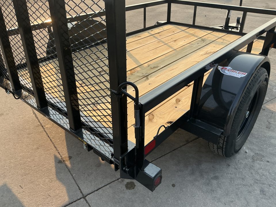 New 2027 Big Tex 30SA-5x8R1A-4PBK Utility Trailer