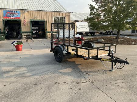 New 2027 Big Tex 30SA-5x8R1A-4PBK Utility Trailer