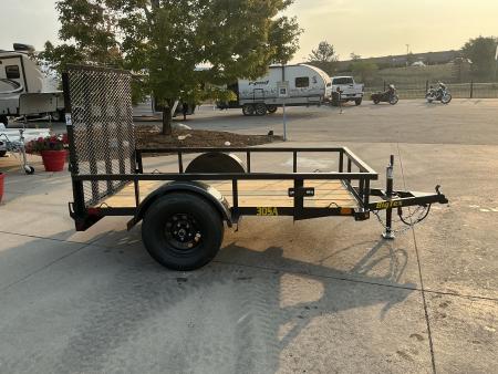 New 2027 Big Tex 30SA-5x8R1A-4PBK Utility Trailer