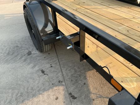 New 2027 Big Tex 30SA-5x8R1A-4PBK Utility Trailer