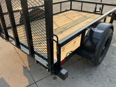 New 2027 Big Tex 30SA-5x8R1A-4PBK Utility Trailer