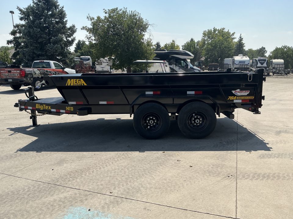 New 2027 Big Tex 14TD-7x14C2A-BK Dump Trailer