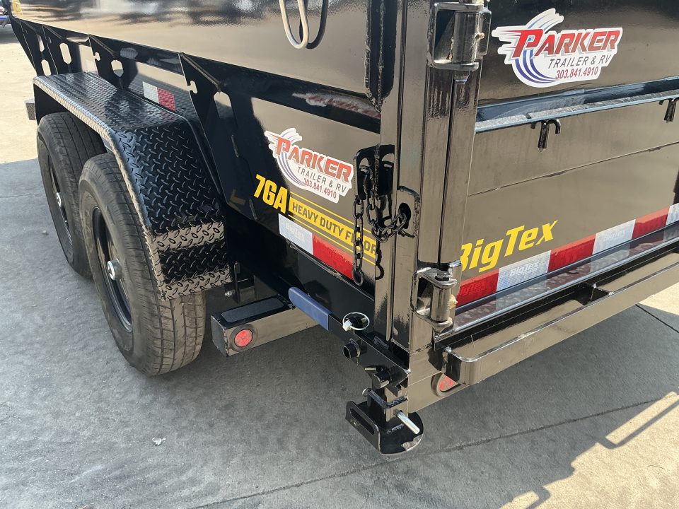 New 2027 Big Tex 14TD-7x14C2A-BK Dump Trailer