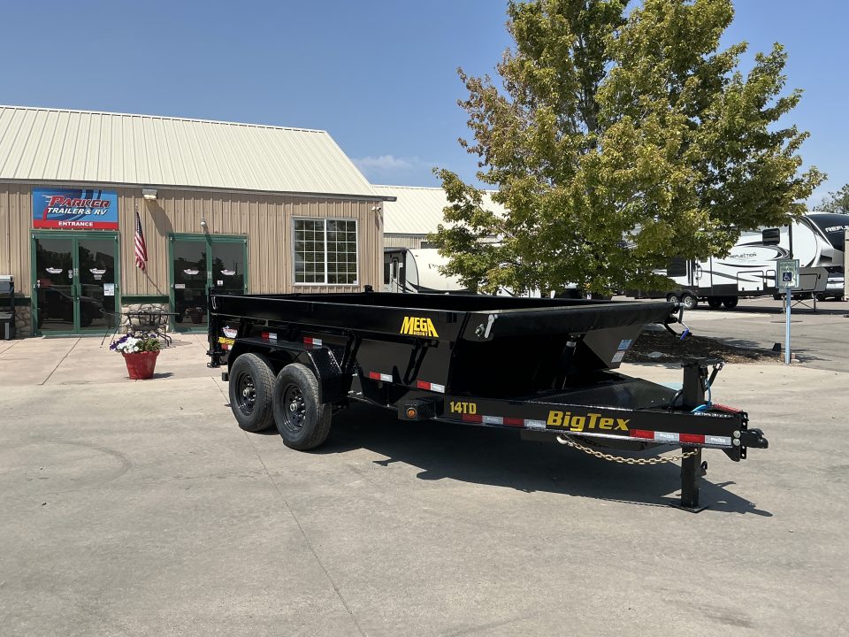 New 2027 Big Tex 14TD-7x14C2A-BK Dump Trailer