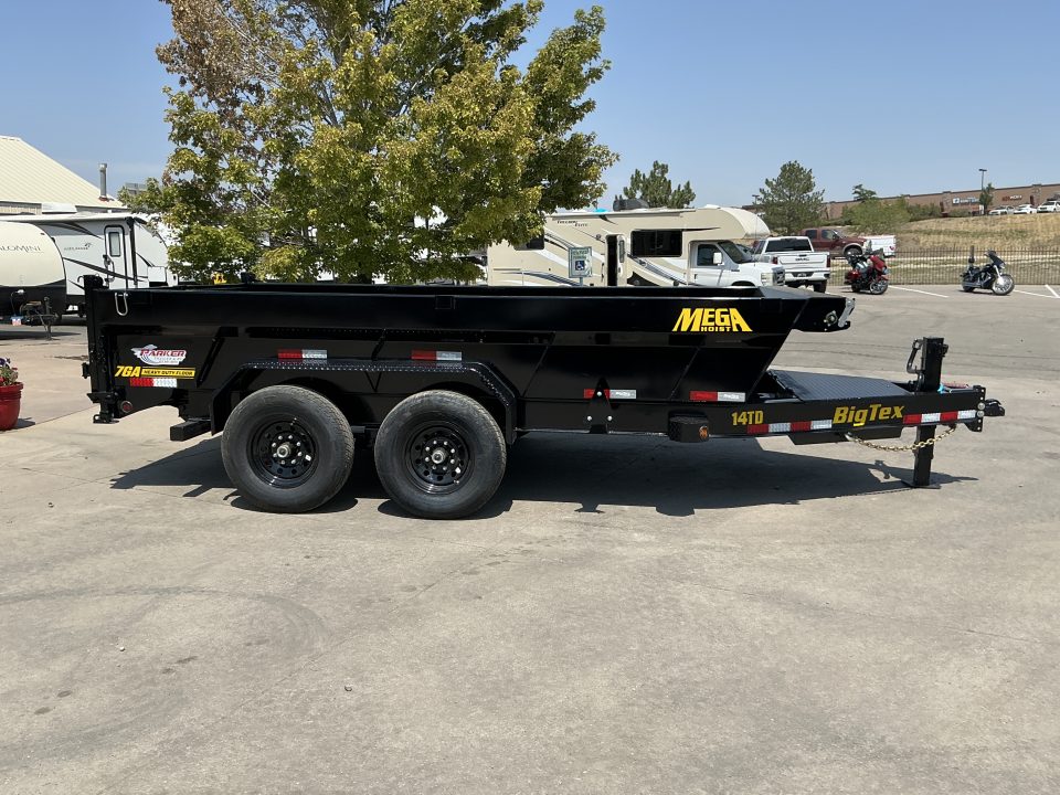 New 2027 Big Tex 14TD-7x14C2A-BK Dump Trailer