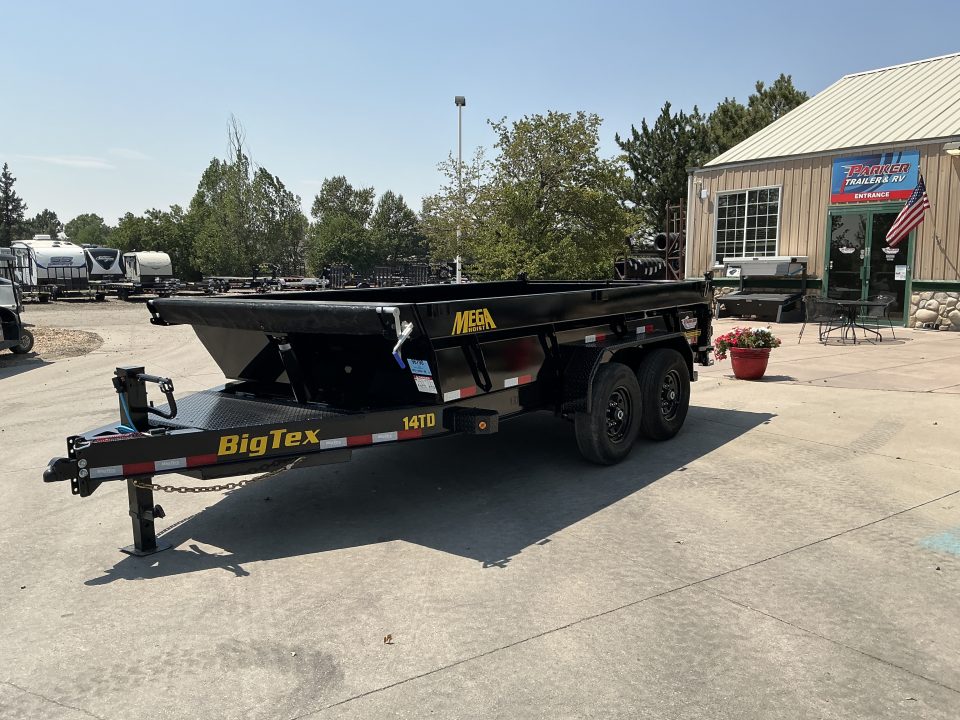 New 2027 Big Tex 14TD-7x14C2A-BK Dump Trailer