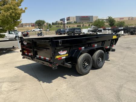 New 2027 Big Tex 14TD-7x14C2A-BK Dump Trailer