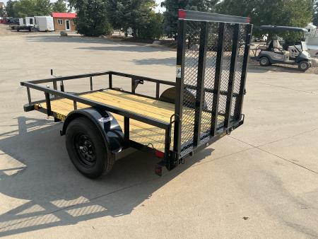 New 2027 Big Tex 30SA-5x8R1A-4PBK Utility Trailer