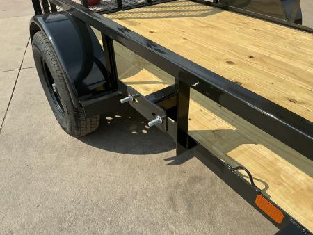 New 2027 Big Tex 30SA-5x8R1A-4PBK Utility Trailer
