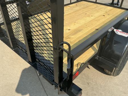 New 2027 Big Tex 30SA-5x8R1A-4PBK Utility Trailer