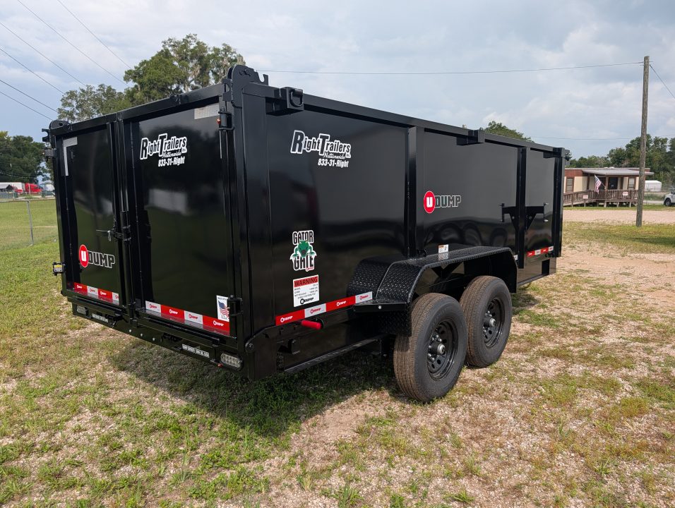 New 2027 7X16 U-Dump Dump Trailer