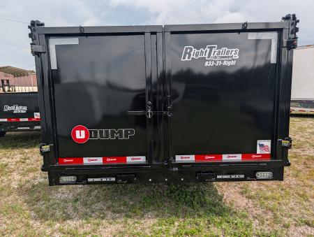 New 2027 7X16 U-Dump Dump Trailer