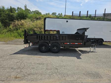 New 2027 Quality Steel and Aluminum Quality Steel CJ Limited 83X14 14k GVWR Dump Trailer #277174 Dump Trailer