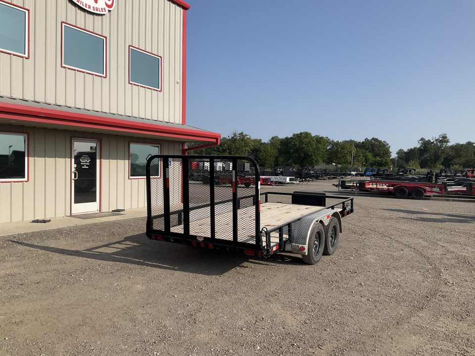 Used 2023 PJ 83"x14' Tandem Axle Utility Trailer - UL
