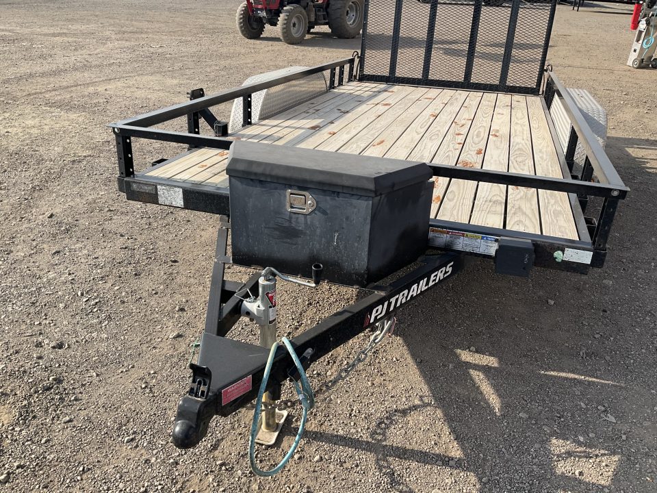 Used 2023 PJ 83"x14' Tandem Axle Utility Trailer - UL