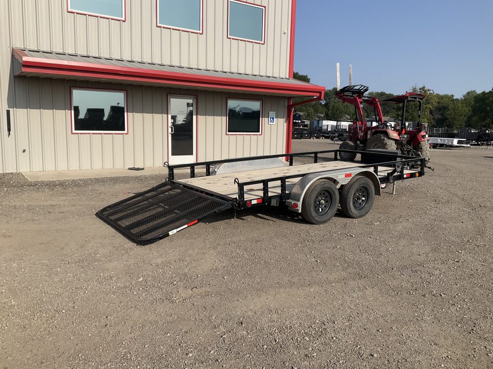 Used 2023 PJ 83"x14' Tandem Axle Utility Trailer - UL