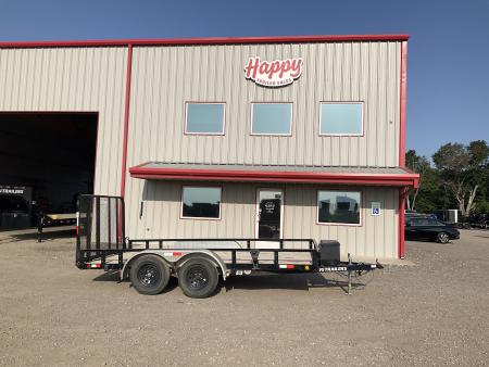 Used 2023 PJ 83 x14' Tandem Axle Utility Trailer - UL