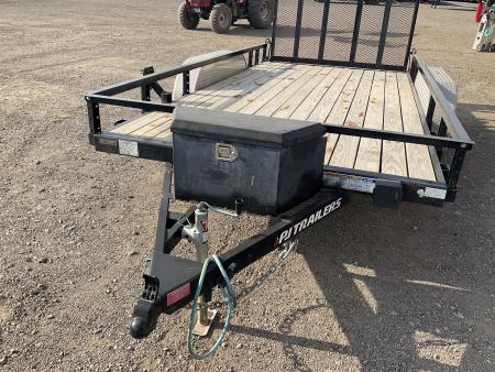 Used 2023 PJ 83"x14' Tandem Axle Utility Trailer - UL