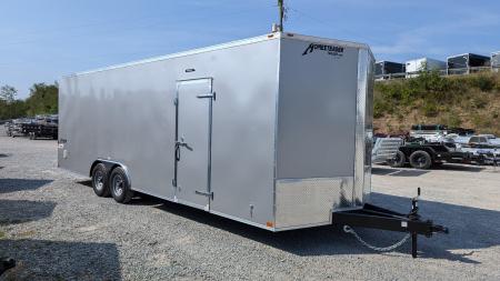 New 2027 Homesteader 8.5 x 18 HD SERIES Intrepid Car Hauler w/ Ramp (84  Inside)