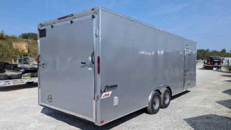 New 2027 Homesteader 8.5 x 18 HD SERIES Intrepid Car Hauler w/ Ramp (84" Inside)