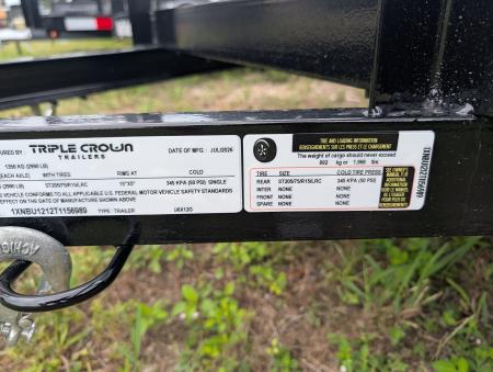 New 2026 6X12 Triple Crown Utility Trailer