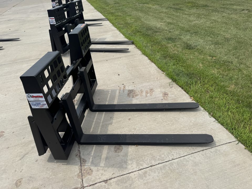 New 2026 Jenkins Iron and Steel Pallet Forks Attachment
