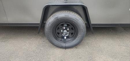 New 6 x 12 LOOK ST DLX Cargo Trailer Blackout Package 3k