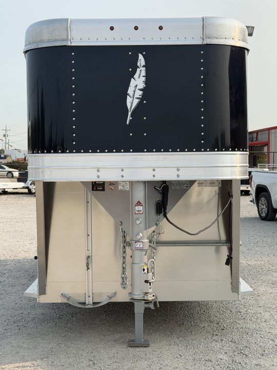 New 2026 Featherlite 20' Stock Gooseneck Stock Trailer