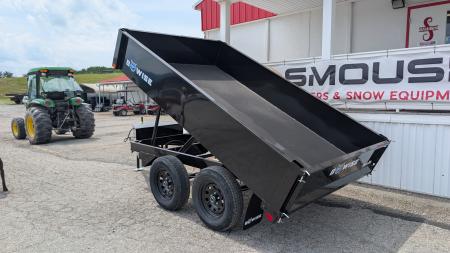 New 2027 BWise 6x10 Deckover Dump Trailer w/ One Piece Gate (10K)