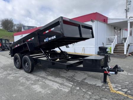 New 2027 BWise 6'9  x 14 HD Lo Pro Equipment Dump w/ Combo Gate