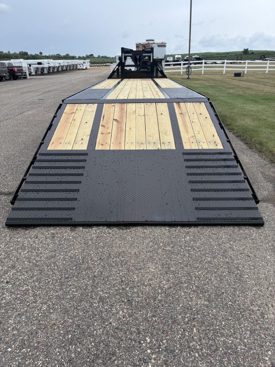 New 2026 Delta Trailers 32' x 8'6" 210HGN Flatbed Trailer