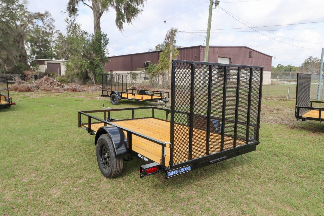 New 2026 6X10 Triple Crown Utility Trailer