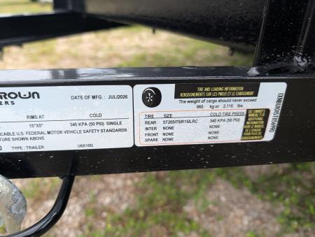 New 2026 6X10 Triple Crown Utility Trailer