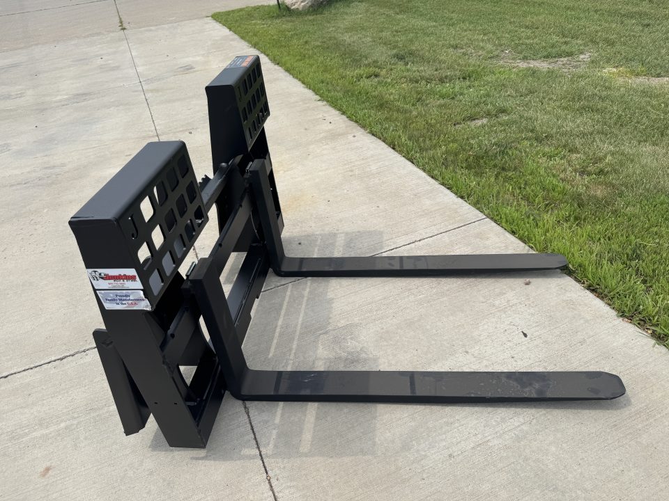 New 2026 Jenkins Iron and Steel Pallet Forks Attachment