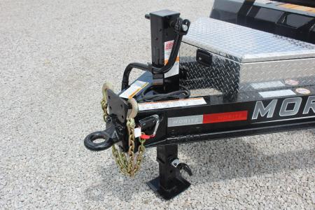 New 2027 Moritz 7' x 14' + 6' Low Pro - Hydraulic Power Tail - Equipment Trailer - 14000# GVW