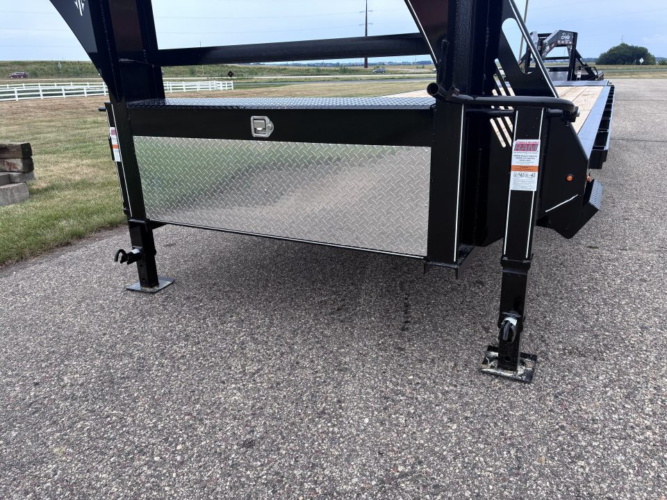 New 2026 Delta Trailers 25'x 8'6" 27GN Flatbed Trailer