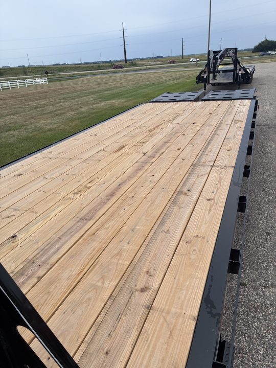 New 2026 Delta Trailers 25'x 8'6" 27GN Flatbed Trailer
