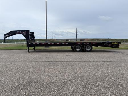 New 2026 Delta Trailers 25'x 8'6  27GN Flatbed Trailer