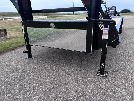 New 2026 Delta Trailers 25'x 8'6" 27GN Flatbed Trailer