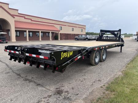 New 2026 Delta Trailers 25'x 8'6" 27GN Flatbed Trailer