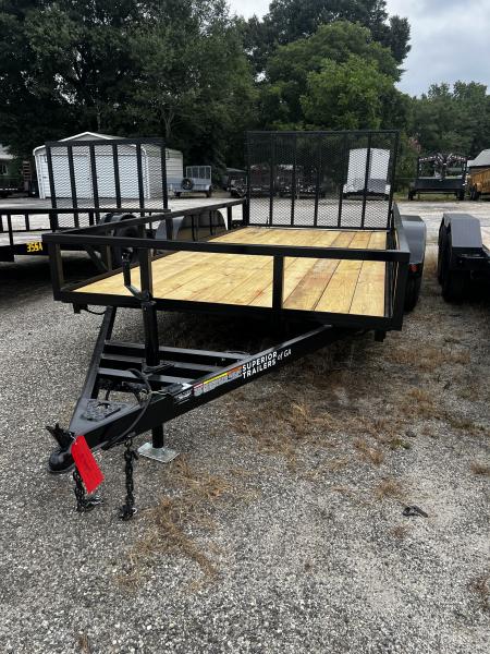 New 2026 Superior Trailers 76x14Elite Utility Trailer