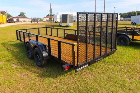 New 2026 6X16 Triple Crown Utility Trailer