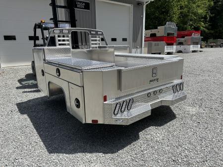 New Martin Truck Bodies Aluminum Gooseneck Service Body DRW 8' Diamond Tread *Clear Lens * Back Window Cut Out Gooseneck Bodies