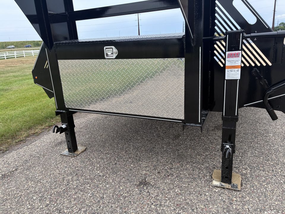 New 2026 Delta Trailers 28' x 8'6" 201GN Flatbed Trailer