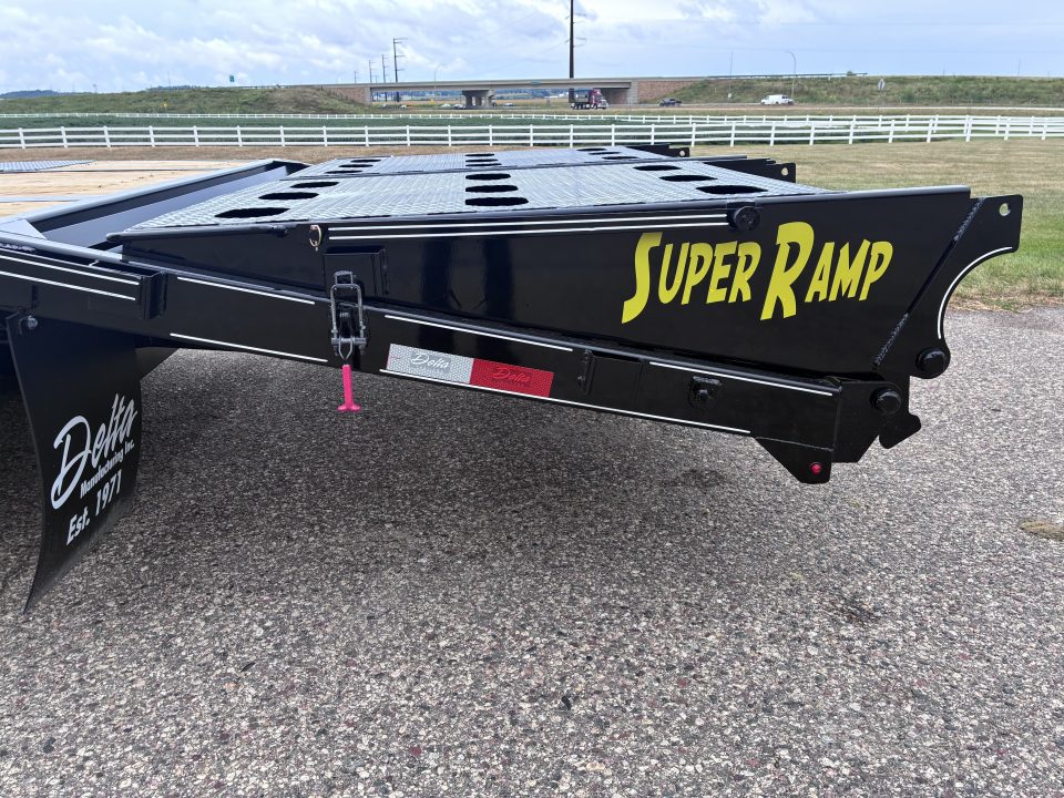 New 2026 Delta Trailers 28' x 8'6" 201GN Flatbed Trailer