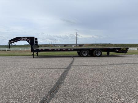 New 2026 Delta Trailers 28' x 8'6  201GN Flatbed Trailer