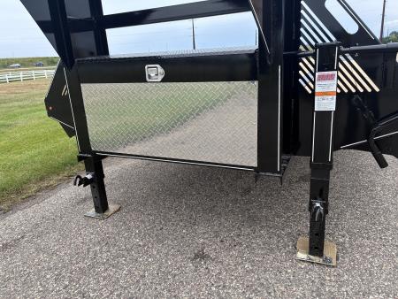New 2026 Delta Trailers 28' x 8'6" 201GN Flatbed Trailer