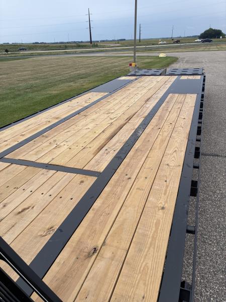 New 2026 Delta Trailers 28' x 8'6" 201GN Flatbed Trailer